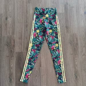 Liberty of London Adidas Legging Pant Floral Colorful Workout Bright Women Small